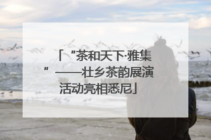 “茶和天下·雅集”——壮乡茶韵展演活动亮相悉尼