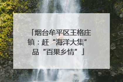 烟台牟平区王格庄镇：赶“海洋大集” 品“百果乡情”