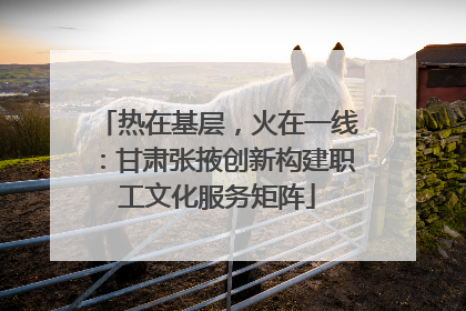 热在基层，火在一线：甘肃张掖创新构建职工文化服务矩阵