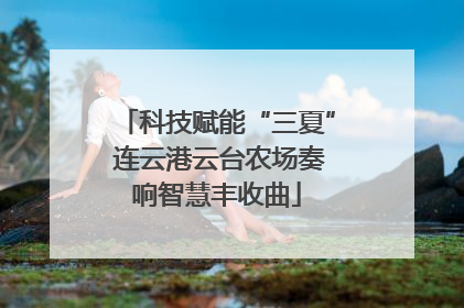 科技赋能“三夏” 连云港云台农场奏响智慧丰收曲