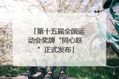 第十五届全国运动会奖牌“同心跃”正式发布