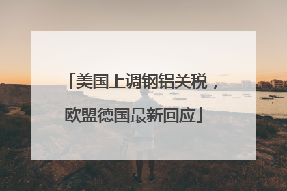 美国上调钢铝关税，欧盟德国最新回应