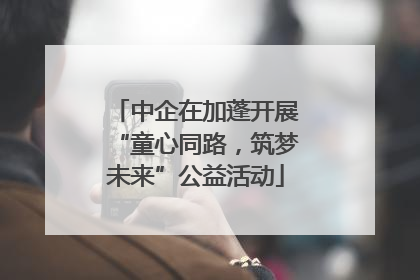 中企在加蓬开展“童心同路，筑梦未来”公益活动