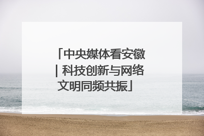中央媒体看安徽｜科技创新与网络文明同频共振