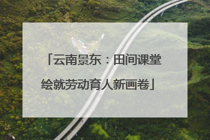 云南景东：田间课堂绘就劳动育人新画卷
