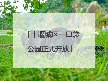 十堰城区一口袋公园正式开放