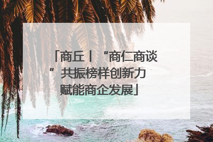 商丘丨“商仁商谈”共振榜样创新力 赋能商企发展
