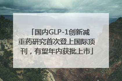 国内GLP-1创新减重药研究首次登上国际顶刊，有望年内获批上市