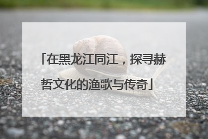 在黑龙江同江，探寻赫哲文化的渔歌与传奇