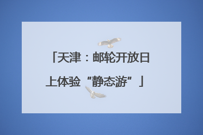 天津：邮轮开放日上体验“静态游”