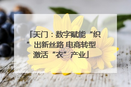 天门：数字赋能“织”出新丝路 电商转型激活“衣”产业