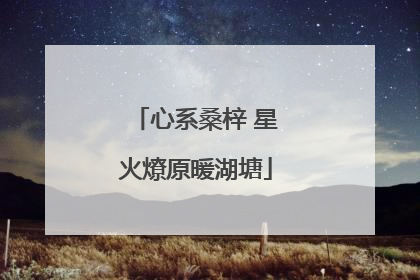 心系桑梓 星火燎原暖湖塘