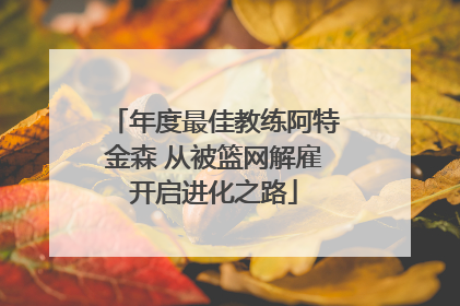 年度最佳教练阿特金森 从被篮网解雇开启进化之路
