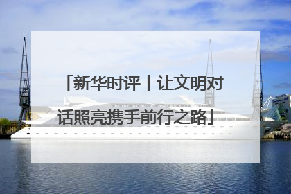 新华时评丨让文明对话照亮携手前行之路