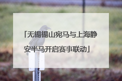 无锡锡山宛马与上海静安半马开启赛事联动