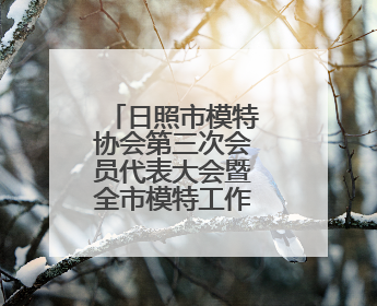 日照市模特协会第三次会员代表大会暨全市模特工作会议召开