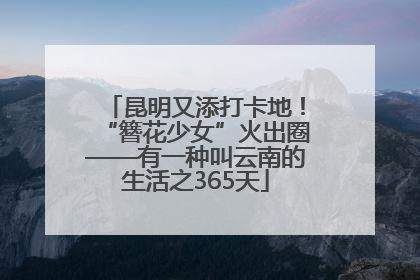 昆明又添打卡地！“簪花少女”火出圈——有一种叫云南的生活之365天