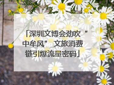 深圳文博会劲吹“中牟风” 文旅消费链引爆流量密码