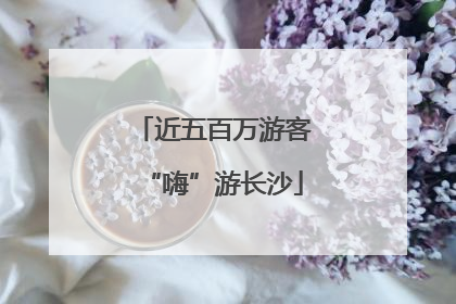 近五百万游客“嗨”游长沙