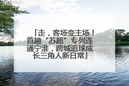 走，客场变主场！首趟“苏超”专列连通宁淮，跨城追球成长三角人新日常