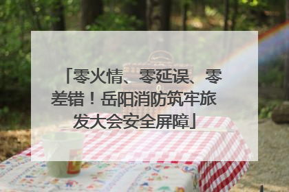 零火情、零延误、零差错！岳阳消防筑牢旅发大会安全屏障