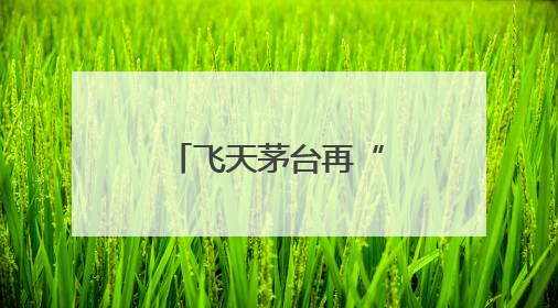 飞天茅台再“跳水”，“蛇茅”跌出新低