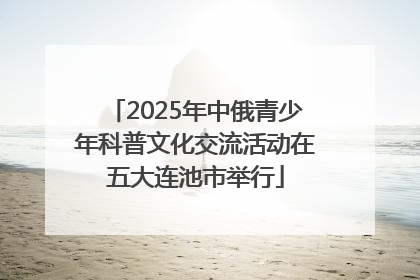 2025年中俄青少年科普文化交流活动在五大连池市举行