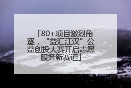 80+项目激烈角逐，“益汇江汉”公益创投大赛开启志愿服务新赛道